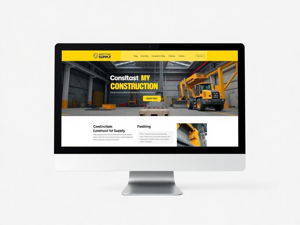 Buckeye Construction Supply website design